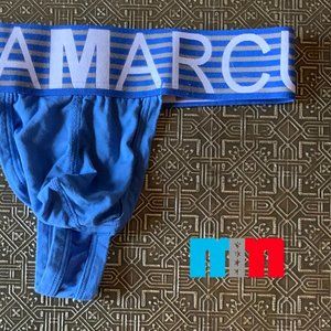 MARCUSE BRIGHTEN BLUE THONG (SMALL)
